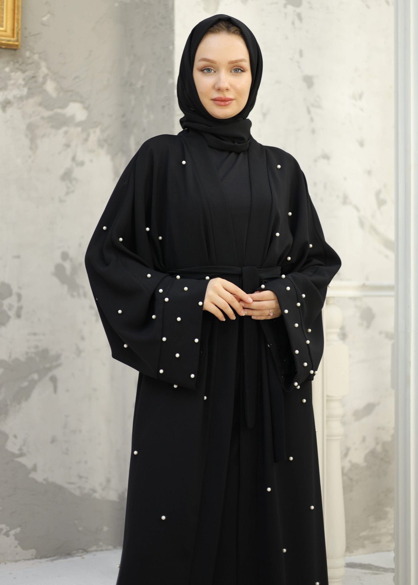 İnci Serpme Abaya