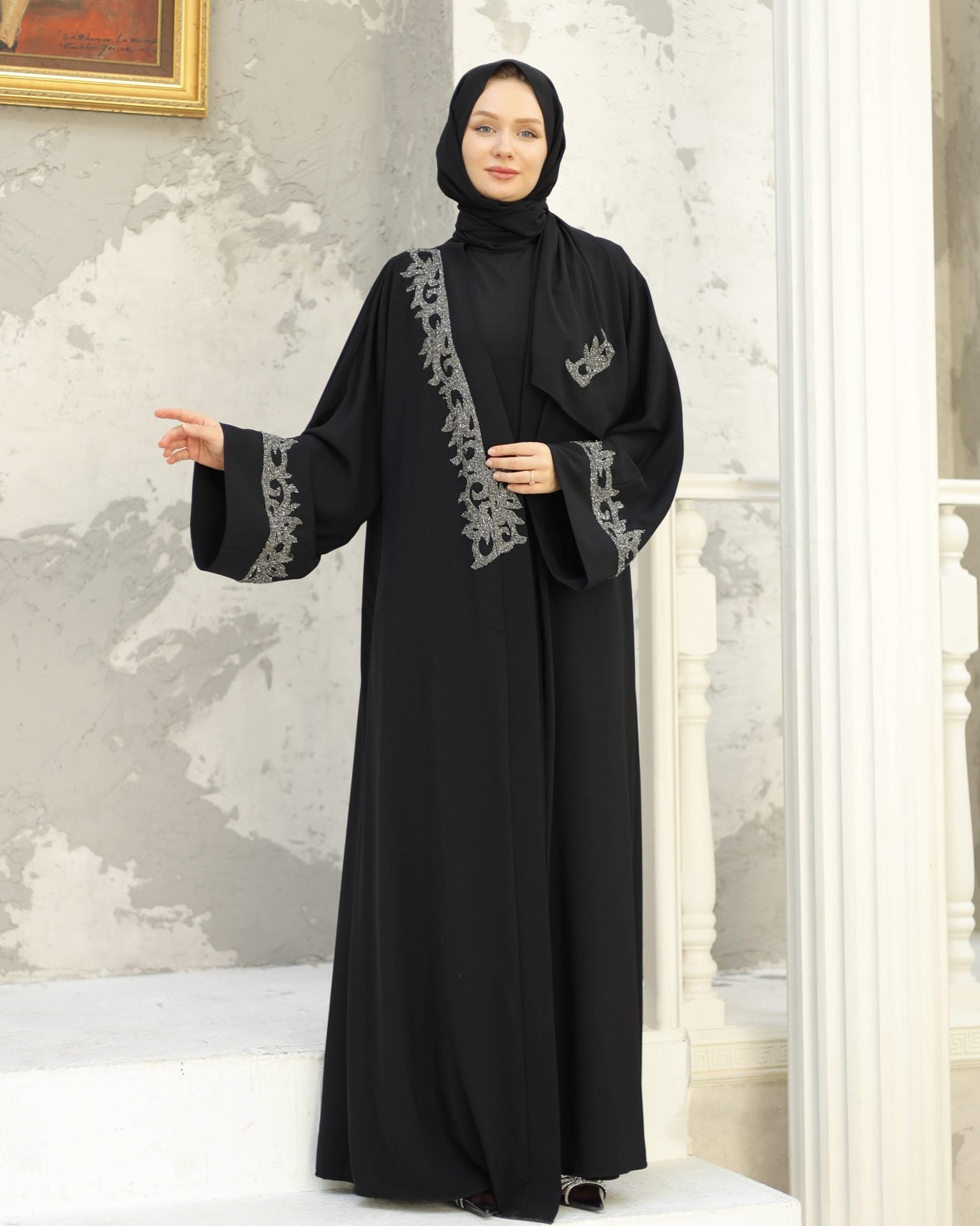 Elegant Abaya Takım