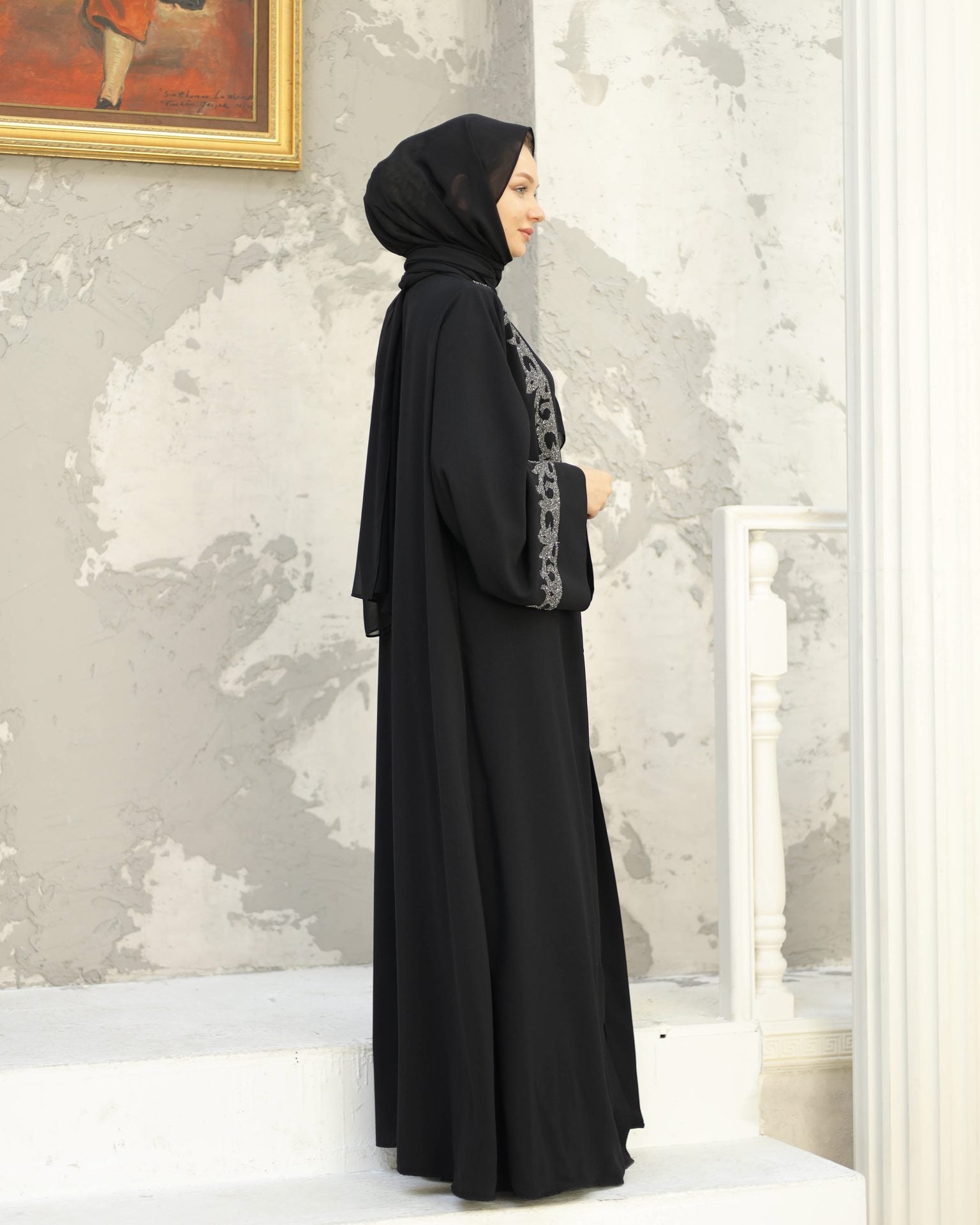 Elegant Abaya Takım