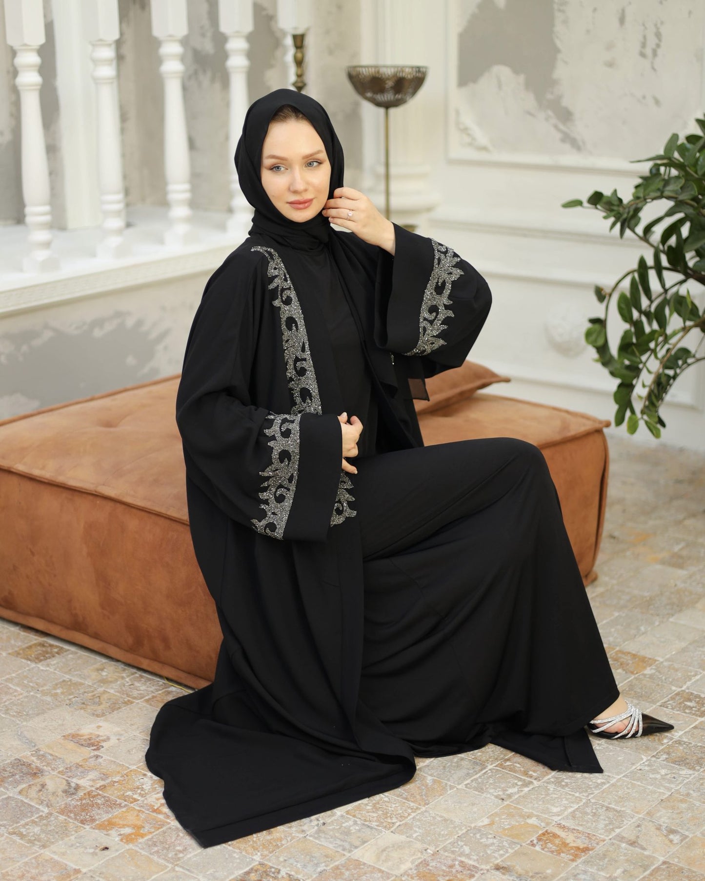 Elegant Abaya Takım